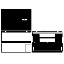 Laptop Sticker Skin Protector Guard For ASUS ZenBook Pro Duo UX581