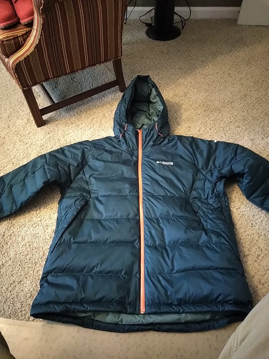 Men's Columbia Omni Tech Titanium Roaring Fork™ 550 Down Navy