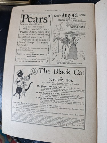 Die schwarze Katze Zeitschrift Original September 1896 Ausgabe Nummer 12 Kurzgeschichten - Bild 13 von 15