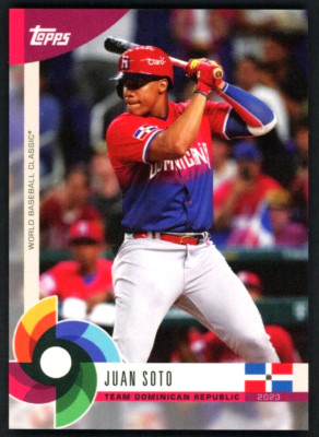 2023 Topps World Baseball Classic Global Stars Juan Soto #1