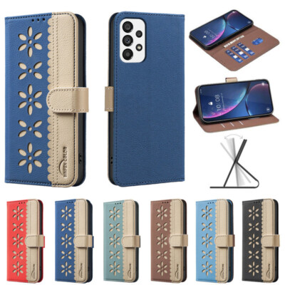 Für iPhone 17 Air 16e 15 14 13 17 Pro Max Flip Leder Wallet Case Handy Hülle