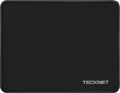 TECKNET Mauspad, 280 x 210 mm Gaming Mousepad mit Wasserdicht und Rutschfester G