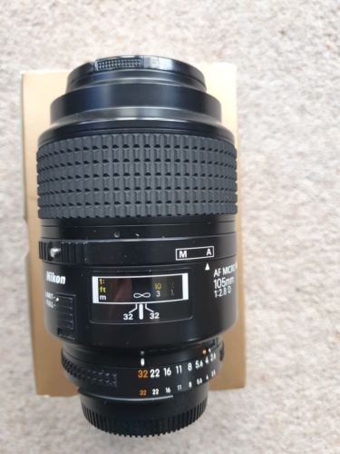 NIKON AF D-NIKKOR Micro 105mm F/2.8 D BOXED