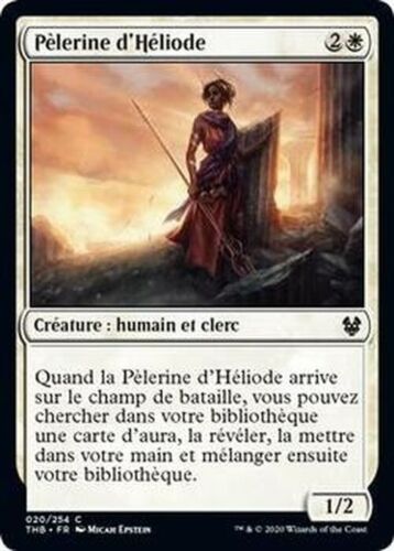 Pèlerine d'Héliode x4 / Theros Beyond FR - Magic the gathering - Foto 1 di 1