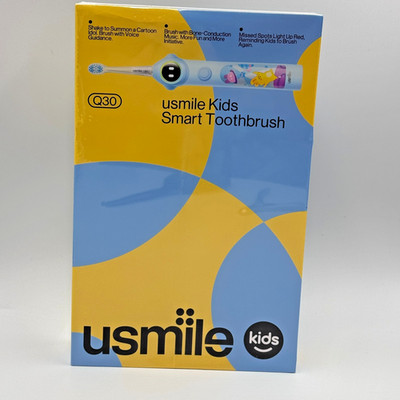 usmile Q30 Kids Smart Electric Toothbrush Voice Guided App Enabled   New
