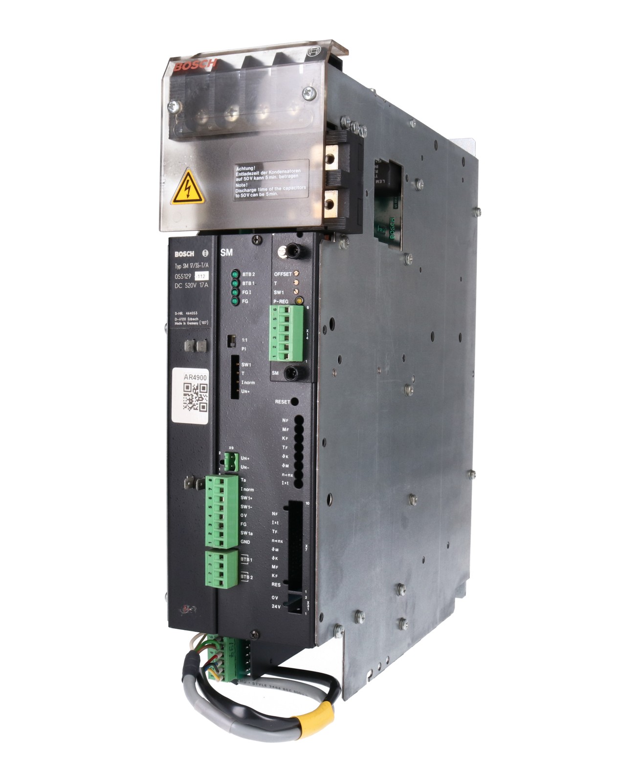 Bosch SM 17/35-T/A 055129-112 DC 520V 17A Servo Module Servo Module