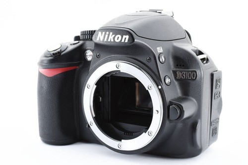 Nikon D3100 DSLR Camera Body with SD Card Used - Picture 3 of 10