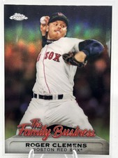 2019 Topps Chrome Update Roger Clemens The Family Business #FBC-6 Red Sox
