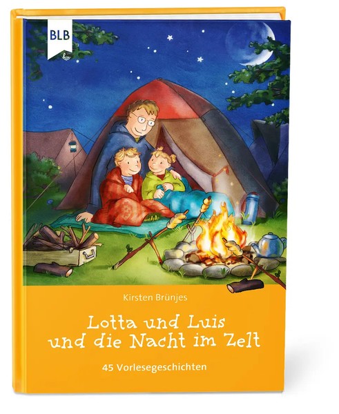 Lotta Und Luis Und Die Nacht Im Zelt | 45 Vorlesegeschichten, Lotta Und Luis-image