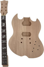 DIY Electric Guitar Kit with Mahogany Body and Neck, 22Fret 628Mm 6-String Elect