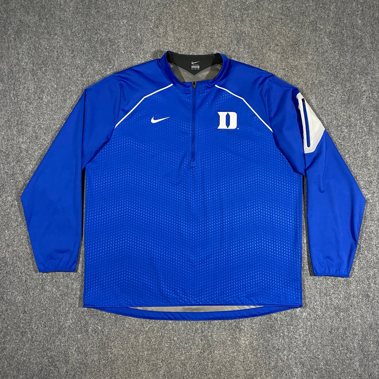 SACAI X NIKE Duke University Blue Devils Nike Giacca Impermeabile Uomo XXL Pullover Swoosh NCAA