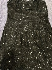 Jules and Cleo Black Shimmery Prom/Evening Gown Size 4
