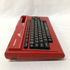Panasonic MSX2 FS-A1 Personal Computer Red Retro Vintage Untested Junk Japan