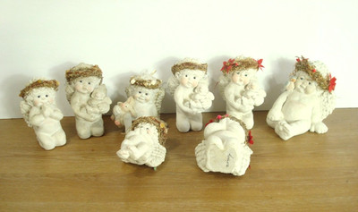 Vintage Dreamsicles Collectibles Lot of 8 Figurines  4'' - 6''      L