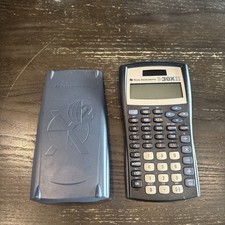 Texas Instruments TI-30X IIS - Scientific Calculator w/Cover - TESTED  WORKING