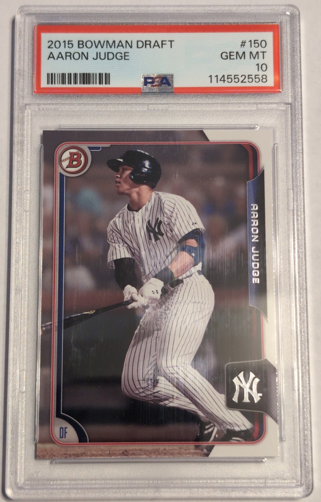 Aaron Judge - #150 - 2015 Bowman Draft - PSA 10