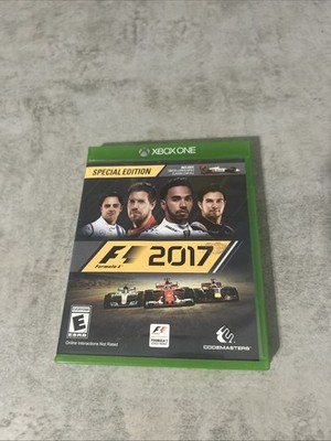 F1 ~Formula 1 ~ 2017 Special Edition ~ Microsoft Xbox One ~ 2017 Pristine Mint