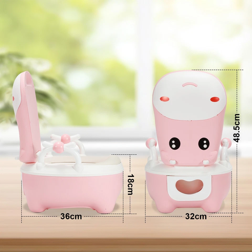 Töpfchen Lerntöpfchen Kindertoilette Kleinkinder Toilettentrainer Kinder Weiche - Bild 2 von 4