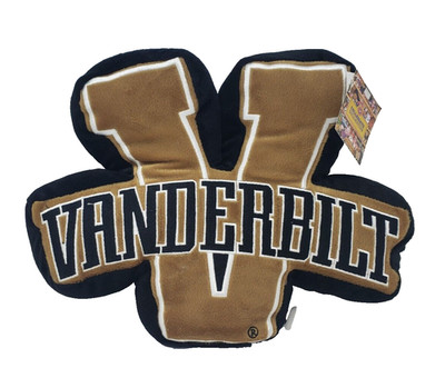 VANDERBILT COMMODORES STUFFED PLUSH PILLOW 10X14'' HERRINGTON COLLEGE COLLECTION