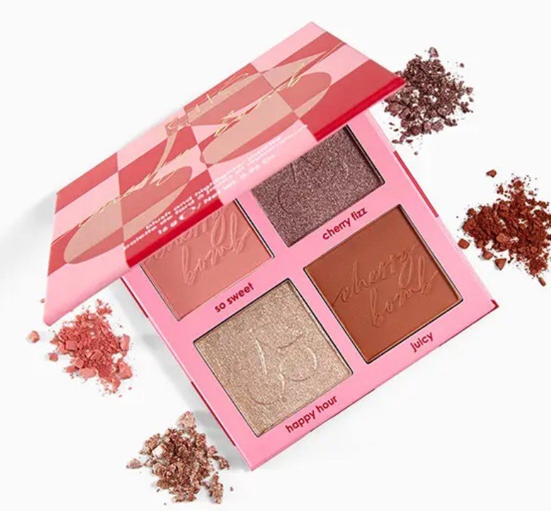 Ciate London Cherry Bomb Blush & Highlighter Palette 16g/ 0.56 oz New In Box