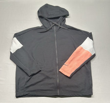 Nike DRI-FIT Black Zip up Active Workout Hoodie Jacket Size Medium