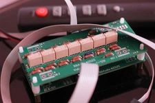 Audio Volume 7 Relay Attenuator IR Control 2 channels 10K, 22K, 50K, 100K