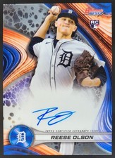 2024 Bowman's Best Reese Olson Best of Auto #B24-RO RC Detroit Tigers AK4