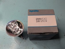 NEW Apollo EMM/EKS 24V 250W Projector Lamp Bulb Slide Film Strip - NOS