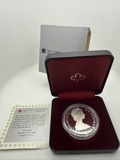 Silver Dollar CANADIAN, 1985 National Parks Canada, Royal Canadian Mint COIN