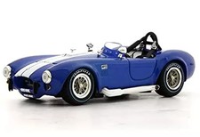 1/43 Kyosho Shelby Cobra 427 SC Racing Windscreen Blue Metallic Diecast