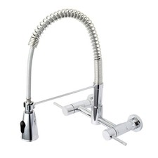 Kingston Brass GS828.DL Concord 1.8 GPM Widespread Bridge Pull - Chrome