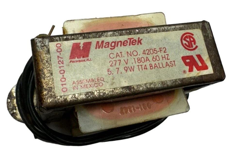 MagneTek 4205-F2 Ballast, 277V, 180A, 60Hz, 5 7 9w, TT4 Ballast, 010-0127-00 - Image 2 of 4