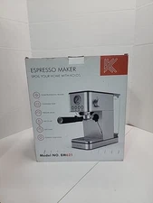 KOIOS 20 Bar Espresso Machine 1200W  W/Powerful Steam System. New In Open Box