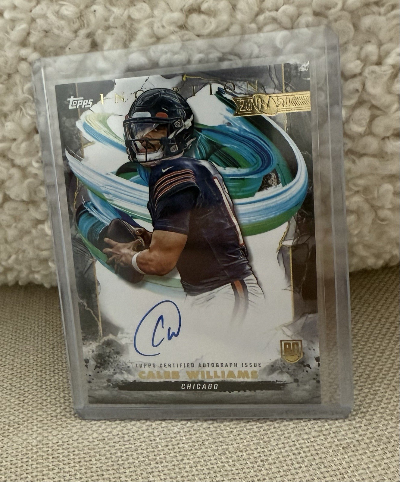 2024 Topps Inception - Rookie Autographs Caleb Williams #RA-CW (AU, RC)