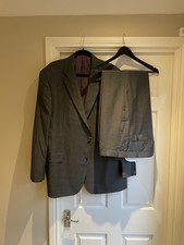 M&S Collezione Grey Suit – Regular Fit – Jacket 48 Medium / Trousers 38W 31L