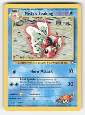 Pokemon MISTY'S SEAKING 55 Gym Heroes UNLIMITED MP on eBay