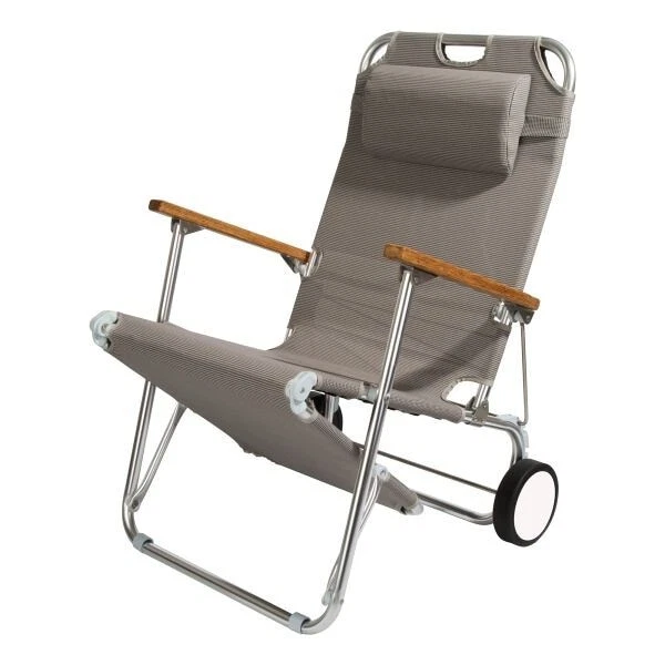 Frankana Freiko Beach Trolley Strandliege, taupe - Bild 2 von 4