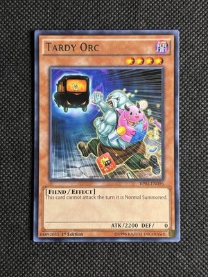 YuGiOh! - Tardy Orc BP03-EN096 Rare 1st Edition Near Mint