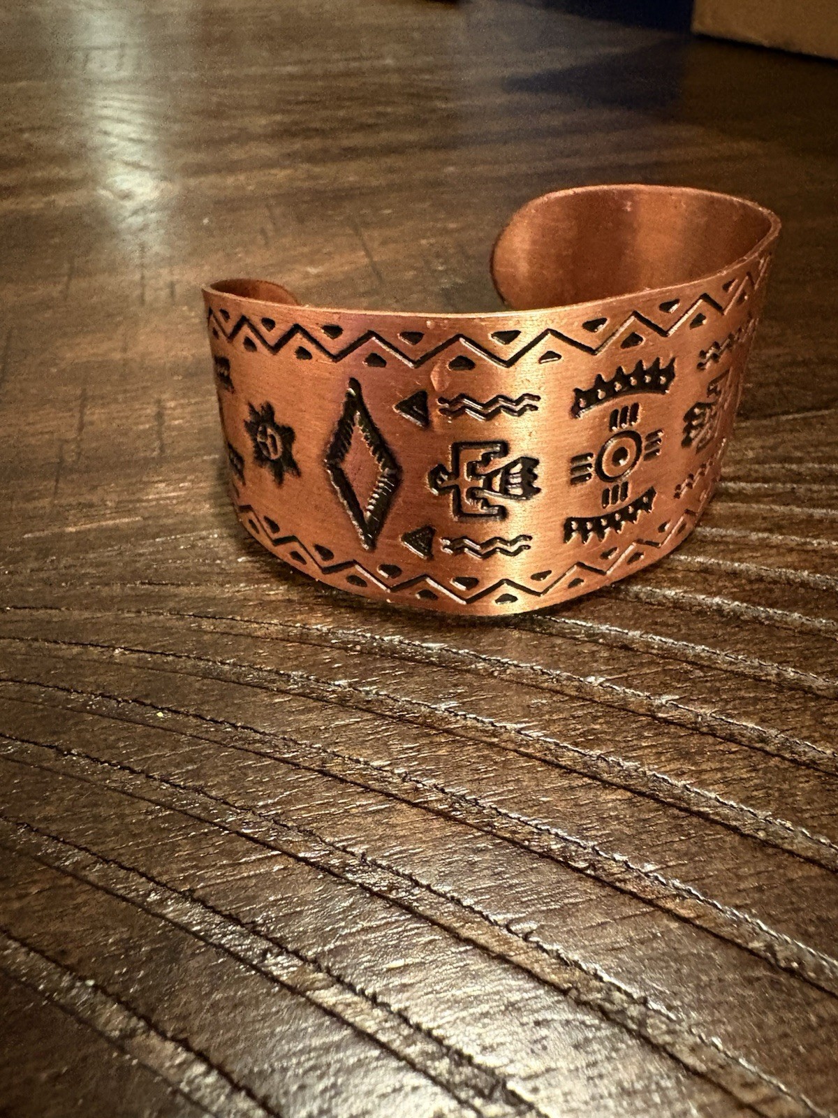 Bell Trading Post Solid Copper Native American Th… - image 4