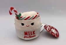 Original Squishmallows Micromallows 2.5" Plush w/Tag ARLENE Holiday Milk