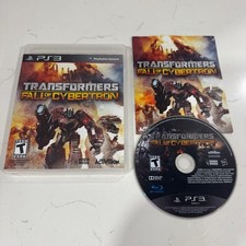 Transformers Fall of Cybertron Ps3 - Sony PlayStation 3 Complete CIB GREAT SHAPE