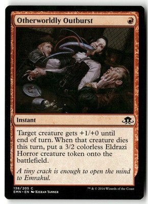 Otherworldly Outburst 138 Eldritch Moon Magic: The Gathering Common LP