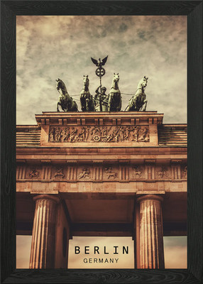Berlin Germany Framed Wall Art Poster Canvas Print Picture