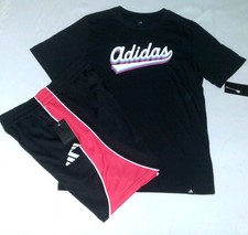 Adidas Boys Youth 2pc Short Set- Medium