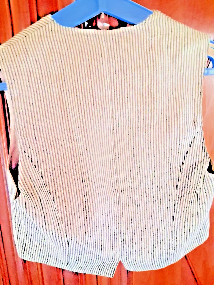 Gilet sans manches 100% laine Georges RECH T40 - Photo 2/3