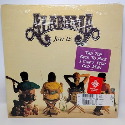 Alabama - Just Us  (1987, Vinyl LP)  Tar Top   Face To Face   I Can t Stop  New