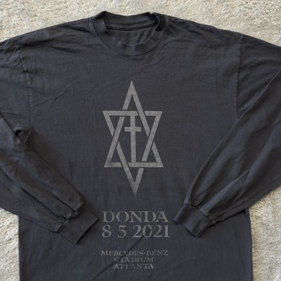 Yeezy Kanye Donda 8-5-2021 Mercedes Benz Stadium Atlanta TShirt No Sz Tag ~Large