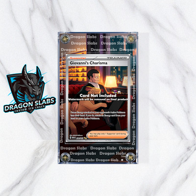 Pokemon 151 Giovanni's Charisma 204/165 Extended Art Case