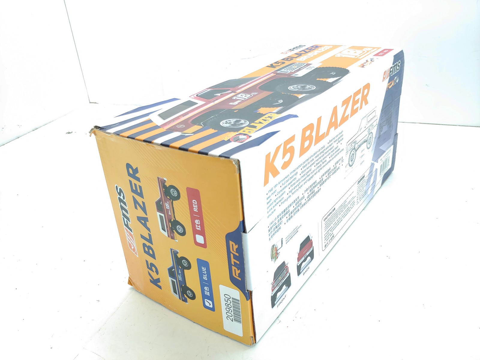 FMS K5 Blazer PRO RTR Brushless 1:24 FCX24 Mini RC Crawler Portal Axles 2-Speed