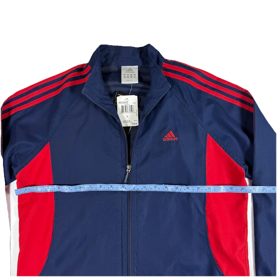 (#24) Jaqueta e Calça Feminina Vintage 2006 Adidas 3 Listras Grande Tracksuit Novo com etiquetas - Imagem 4 de 4